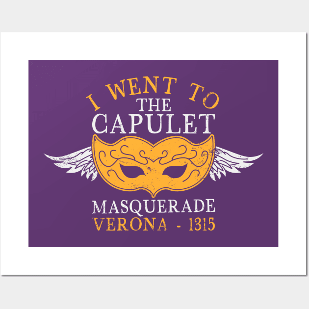 Capulet Masquerade Wall Art by nickbeta